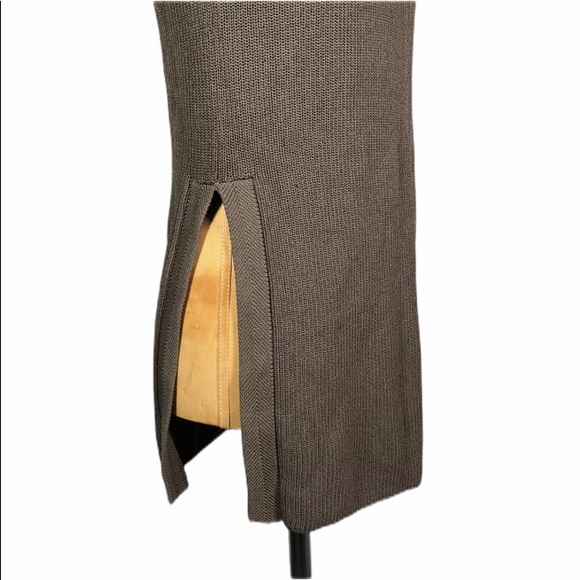 Aritzia Wilfred Palmier Sleeveless Brown Knit Top - Picture 6 of 8